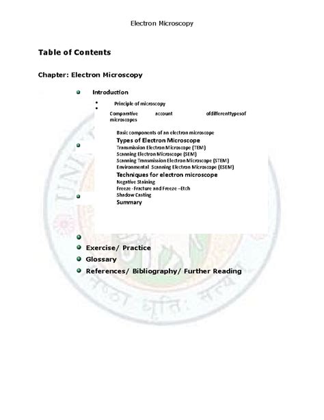 Unit -8 Electron microscopy - Electron Microscopy Introduction ...