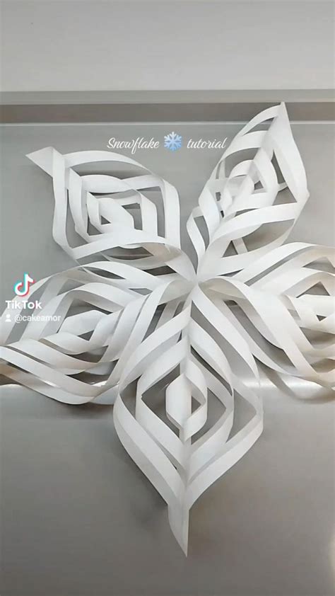 Image result for Paper Snowflakes Tutorial