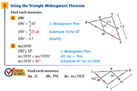 Image result for Triangle Midsegment Theorem Proof