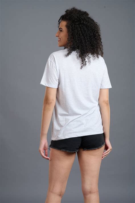 Cute But Devilish Inside Printed White Oversized T-Shirt for Women - Go ...