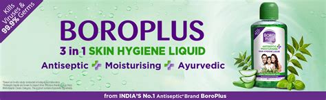 BoroPlus Antiseptic + Moisturising Skin Hygiene Liquid 200ml | With ...