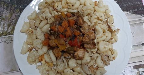 স্বর্নাক্ষী চ্যাটার্জি দ্বারা চিকেন ম্যাকরনি (chicken macoroni recipe ...