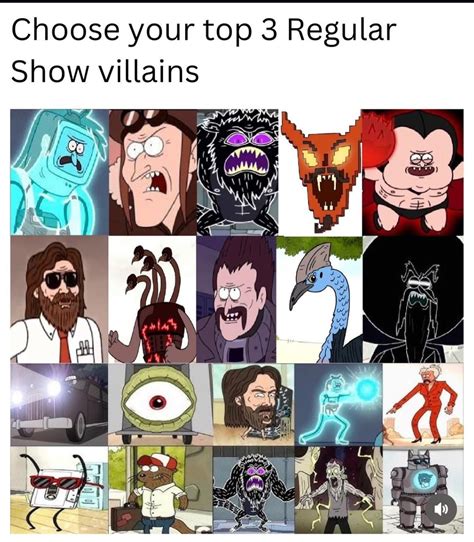 Favorite Villains ? : r/regularshow