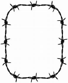 Barbed Wire Clipart by Onlinelabels Clip Barbed Wire Frame 3 Barbed Wire Clipart