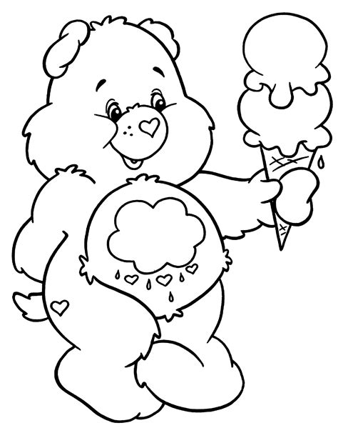 13+ Coloring Pages Care Bears - Digitrenz