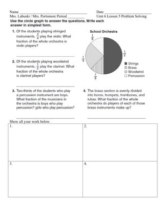 Image result for Grade 6 Module 5 Lesson 2 Problem Set