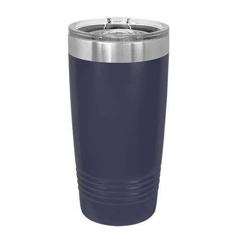 Personalized Polar Camel 20 oz Tumbler with Sliding Lid - 7 Pack - Navy ...