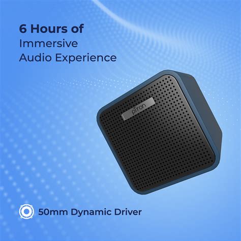 pTron Musicbot Cube Portable Alexa Built-in Smart Speaker, Immersive A ...