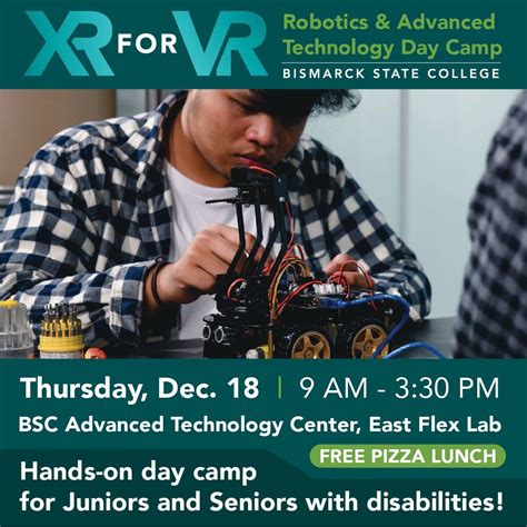 XR for VR Robotics and Advanced Technology Day Camp for Juniors and ...