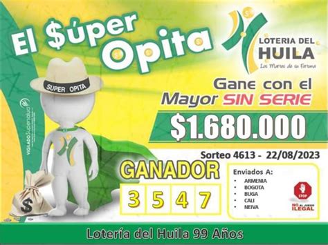 ¿Quiere conocer el número ganador de la Lotería del Huila? - TSM Noticias