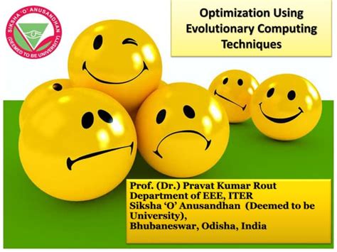 Evolutionary Computing Optimization Algorithm 的图像结果