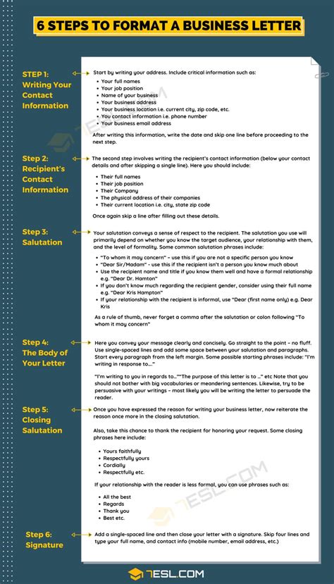 Business Letter Format 的图像结果