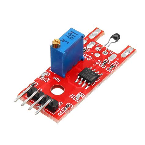 4 Pin Digital Temperature Thermistor Thermal Sensor Switch Module KY-0 ...