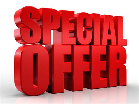 Notice special offer hi-res stock photography and images - Alamy