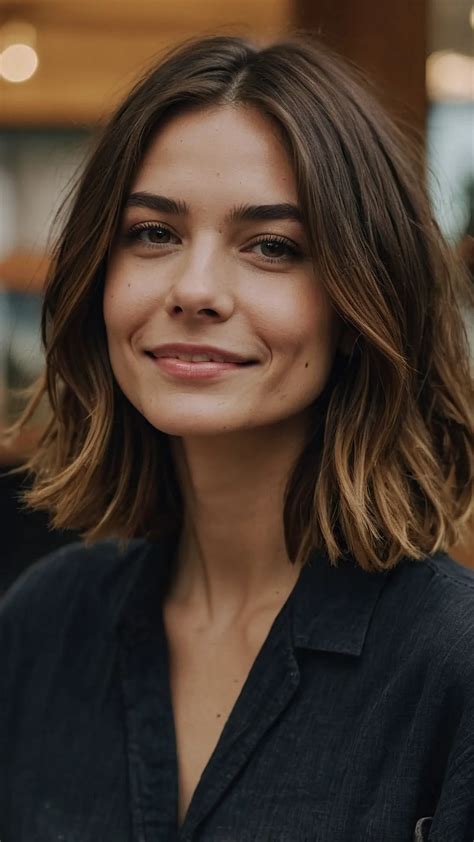 Choppy Layers Galore: 15 Shoulder Length Hair Cuts to Adore