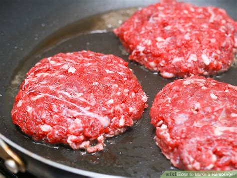 how to make burger step by step with pictures