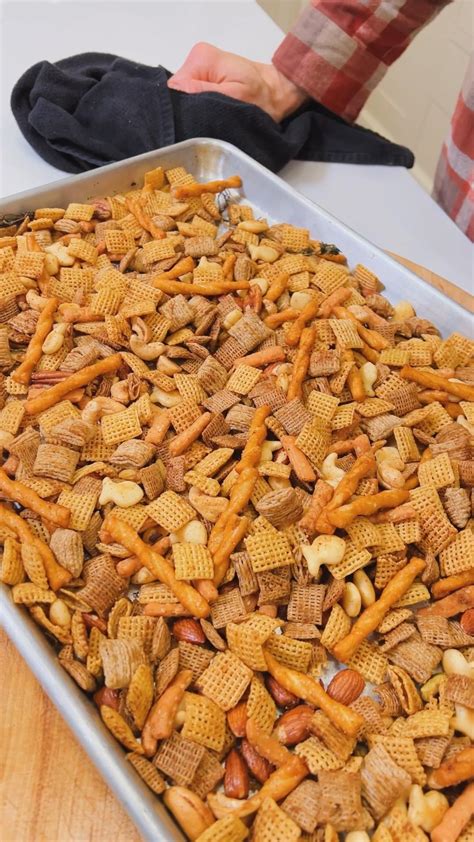Pin by sarah forehand on • food drinks • snack mix recipes chex mix ...