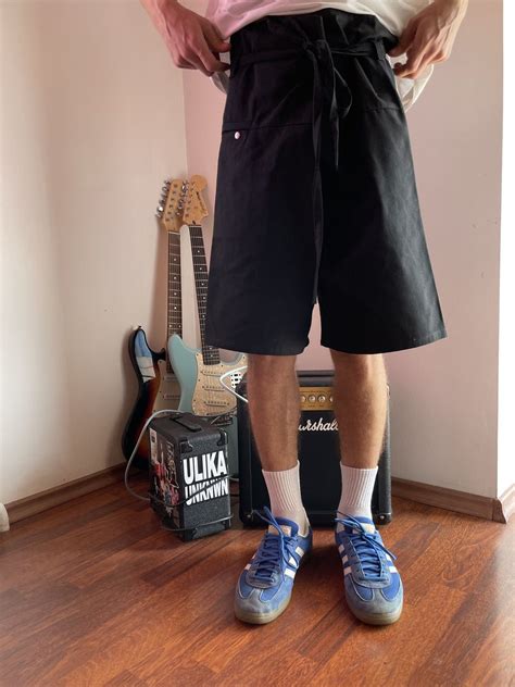 Handmade wide leg shorts | Grailed