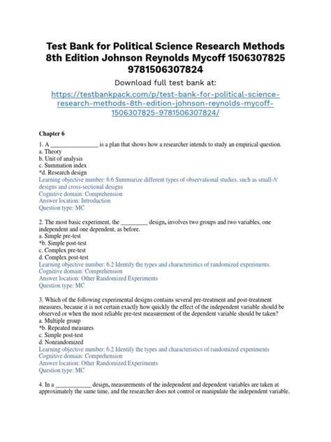 Political Science Research Methods 的图像结果