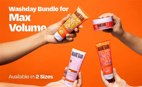 MANETAIN Washday Volume Bundle Mini Size | Moisturizing Shampoo 100ml ...