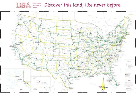 Free Printable Road Map Of The United States Beautiful Free Printable ...