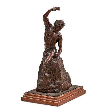 Bonhams Skinner : Bobbie Carlyle (American 1957-) Bronze Model of a ...