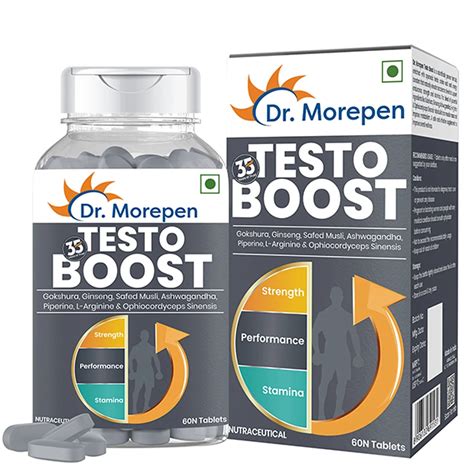 Dr. Morepen Testo Boost for Men - Energy & Stamina