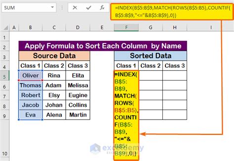 Image result for Excel Name Order