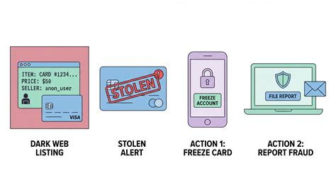 My Credit Card Is on the Dark Web: What to Do Now