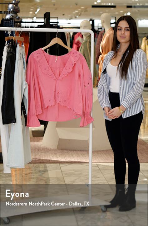 Free People Maisie Cutwork Blouse | Nordstrom