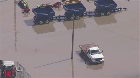 One dead, one seriously injured after hailstorm and flooding hits ...