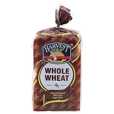 Harvest Gold Whole Wheat Bread Bag, 450 g : Amazon.in: Grocery ...
