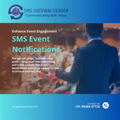 Enhance Event Engagement with SMS Event Notifications ...