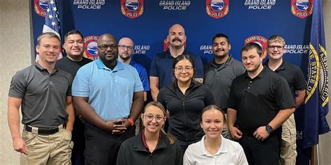 Grand Island Police sends record eight recruits to academy