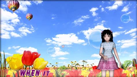 Air Rhyme | Kindergarten Nursery Rhymes | 3D Animation English Rhymes ...