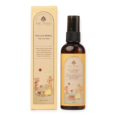 Baby Forest Maasoom Mukhra Ayurvedic Kids Face Wash – BabyAmore