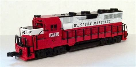 N Scale - Atlas - 4619 - Locomotive, Diesel, EMD GP35, Ph.1A - Western ...
