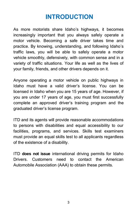 July 2021 - Idaho Driver.s Handbook 147pg