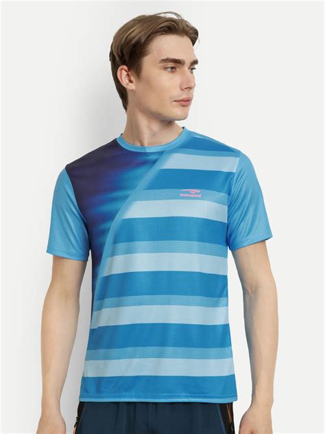Blue and Navy Badminton Tshirt – maxxspeed