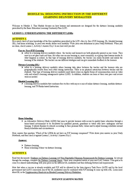 Image result for LDM Module 1 Answer Key