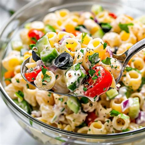 Ditalini Pasta Salad - Insanely Good