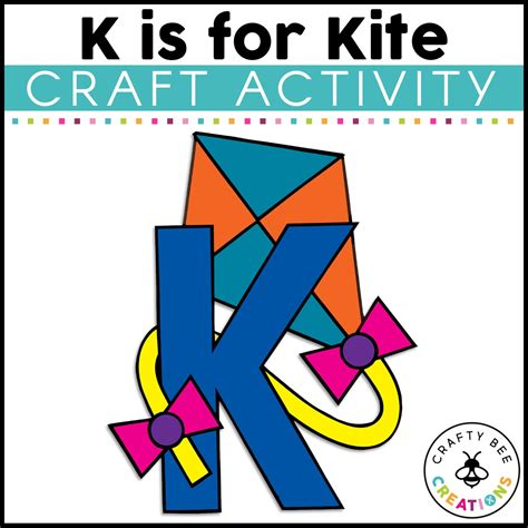 Letter K Craft | Kite Craft | Alphabet Crafts | Uppercase Letter ...