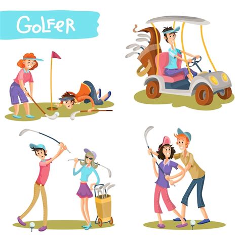 Golf Cartoon 的图像结果