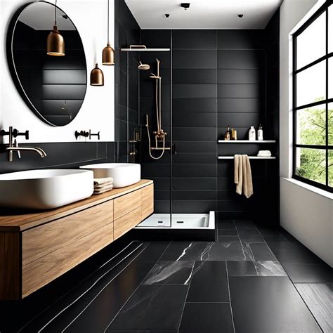 Best 13 20 Elegant Dark Floor Bathroom Ideas: Designs and Trends for a ...