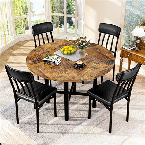 Durable Amazon Small Round Kitchen Table and Chairs Set – Perfect for ...