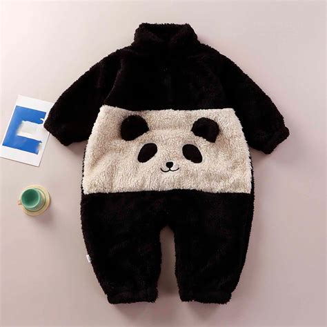 Rciityk Baby Fleece Pajamas Romper Toddler Girls Boys Warm Zip Neck ...