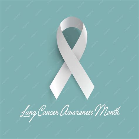 Lung Cancer Awareness Ribbon