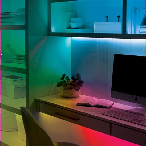 Utilitech Strip Light 288-in Plug-in LED Under Cabinet Strip Light with ...