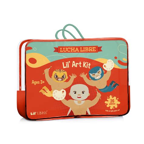 Wholesale Lil' Lucha Libre Art Kit (Bilingual: English and Spanish) for ...