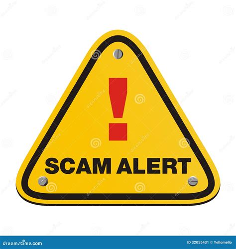 Image result for Scam Alert Sign